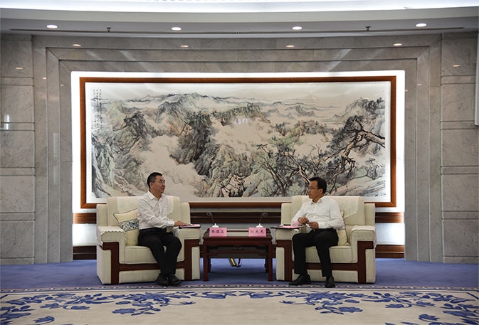 九州ku酷游集团董事长乔德卫拜会济南市政府向导